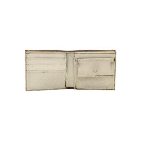 🔴 Gucci GG Supreme Signature Web Bifold Wallet - White - Picture 5 of 8